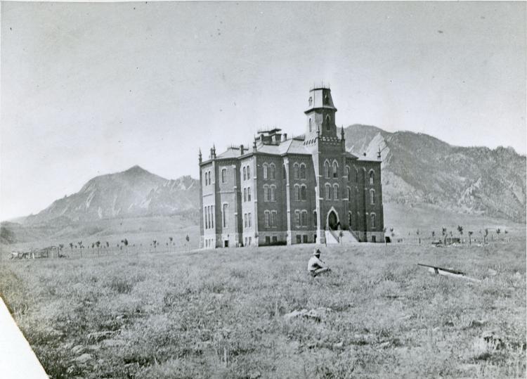 Old Main in the late 1800s